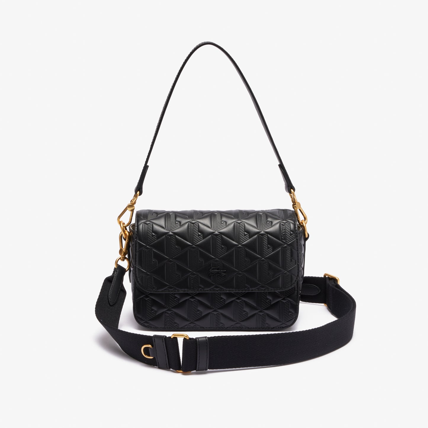 Maheki Embossed Leather Shoulder Bag - NF4712MH