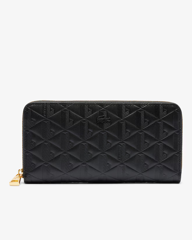 Maheki Zipped Embossed Leather Billfold - NF4790MH