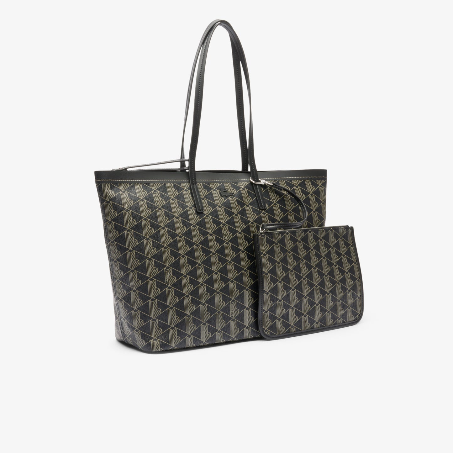 Zely Grained Tote with Pouch-NF5001ZE