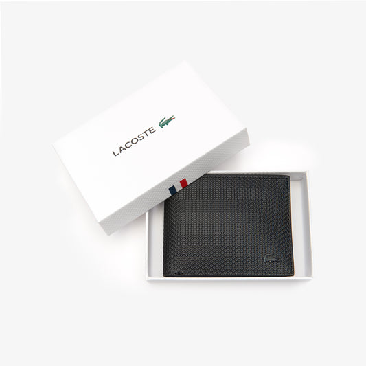 Small Piqué Leather Chantaco Billfold - NH2824CE