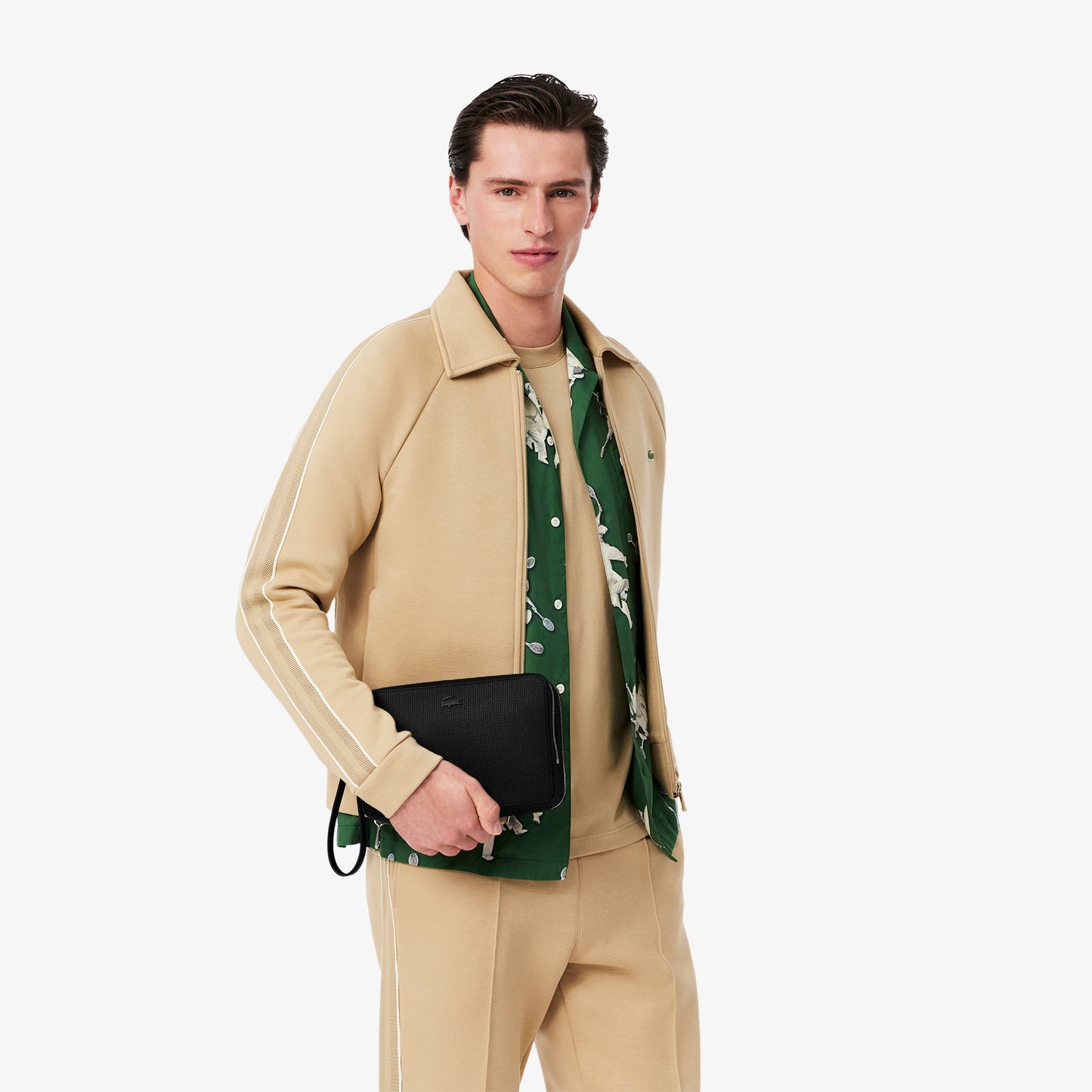 Chantaco Pique Leather Zipped Pouch - NH2922CE