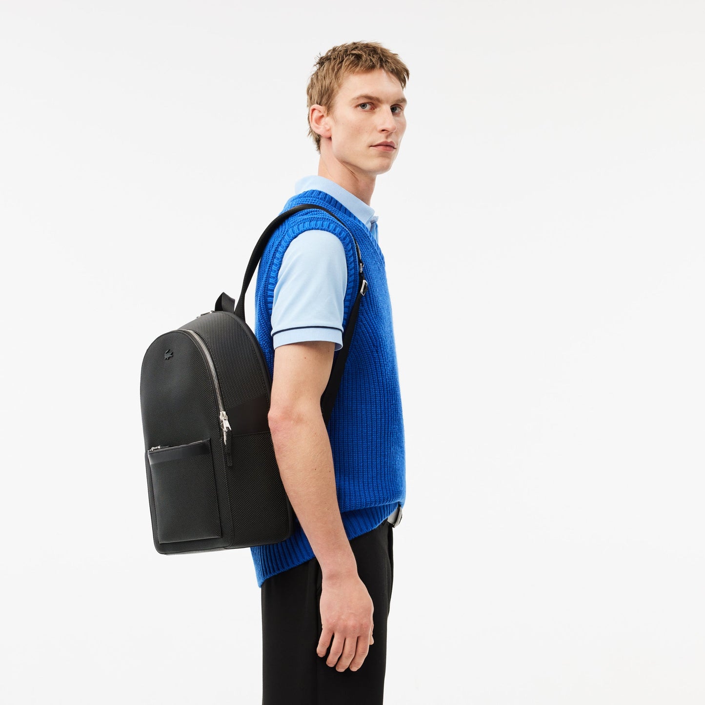 Chantaco Pique Leather Backpack-NH3269CE