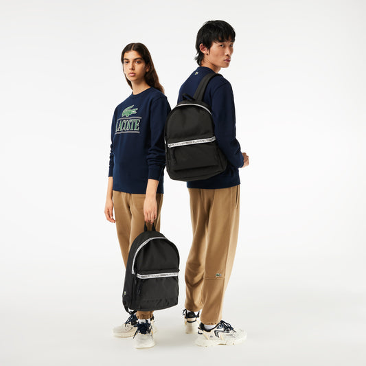 Men’s Lacoste Neocroc Backpack with Zipped Logo Straps