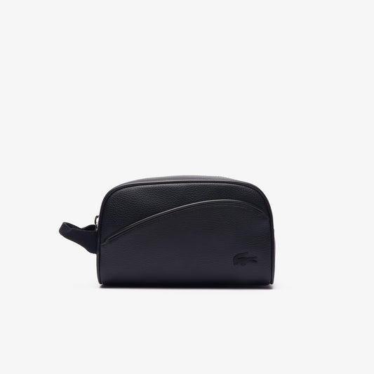 Angy Grain Leather Toiletry Bag-NH4560GY