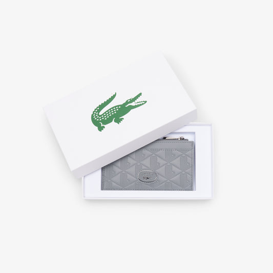 Nomogramme Zipped Leather Card Holder-NH4574MR