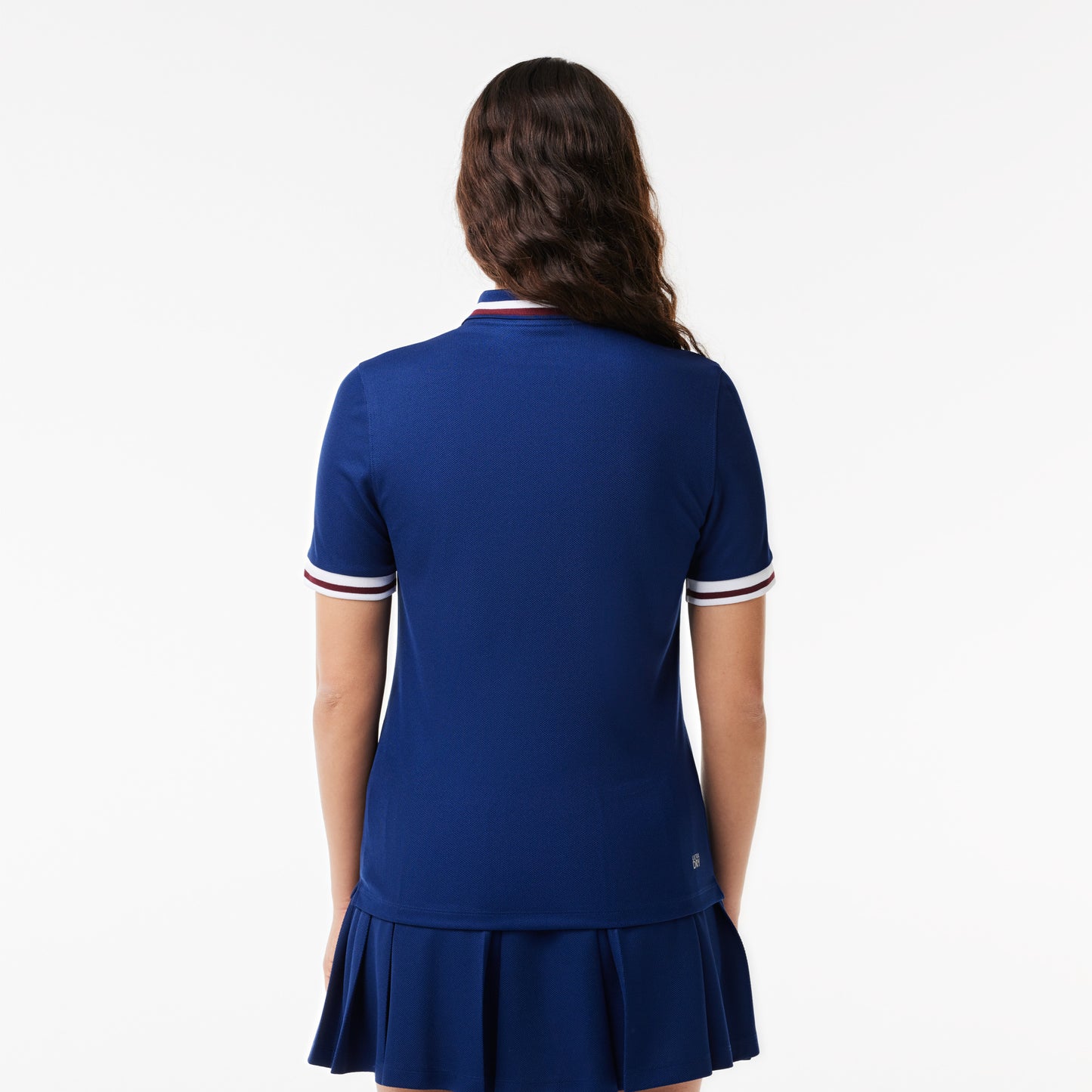 Piqué Sport Polo Shirt with Contrast Striped Collar - PF0965