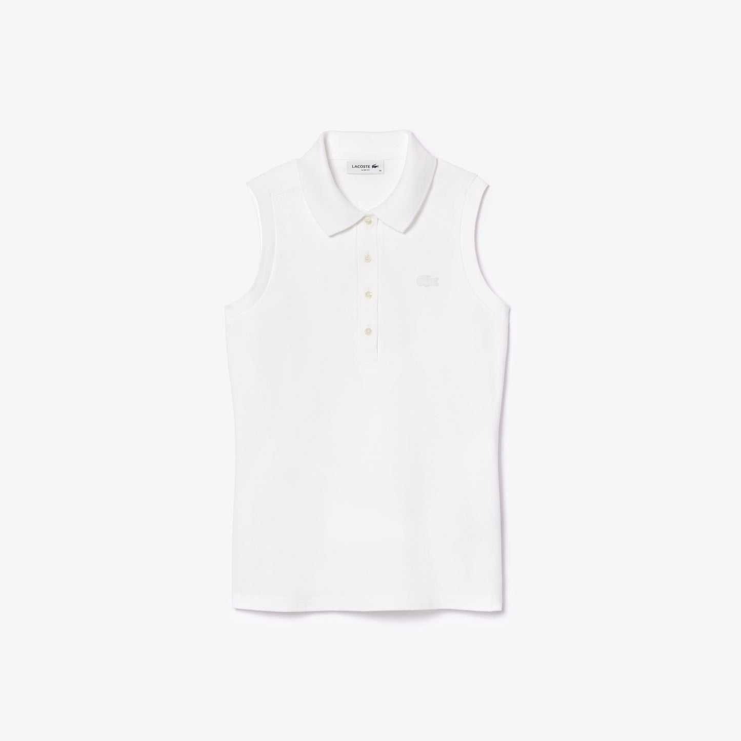 Slim Fit L.12.D Sleeveless Stretch Polo Shirt-PF5445