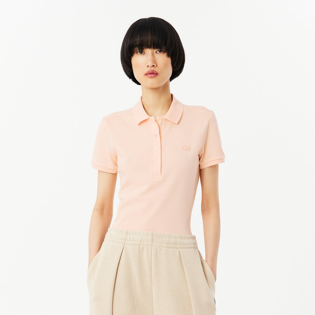 L.12.D Slim Fit Stretch Petit Piqué Polo Shirt-PF5462
