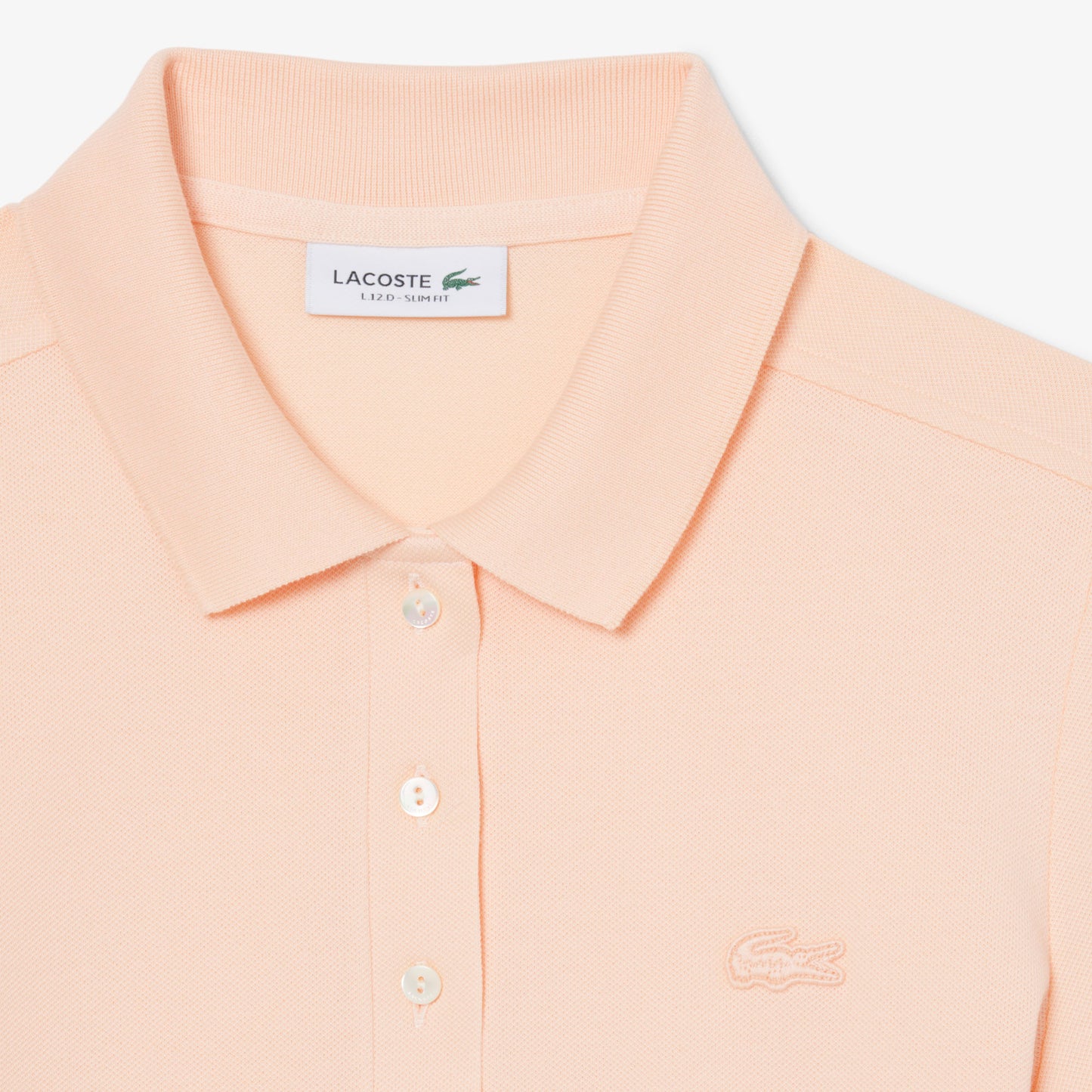 L.12.D Slim Fit Stretch Petit Piqué Polo Shirt-PF5462