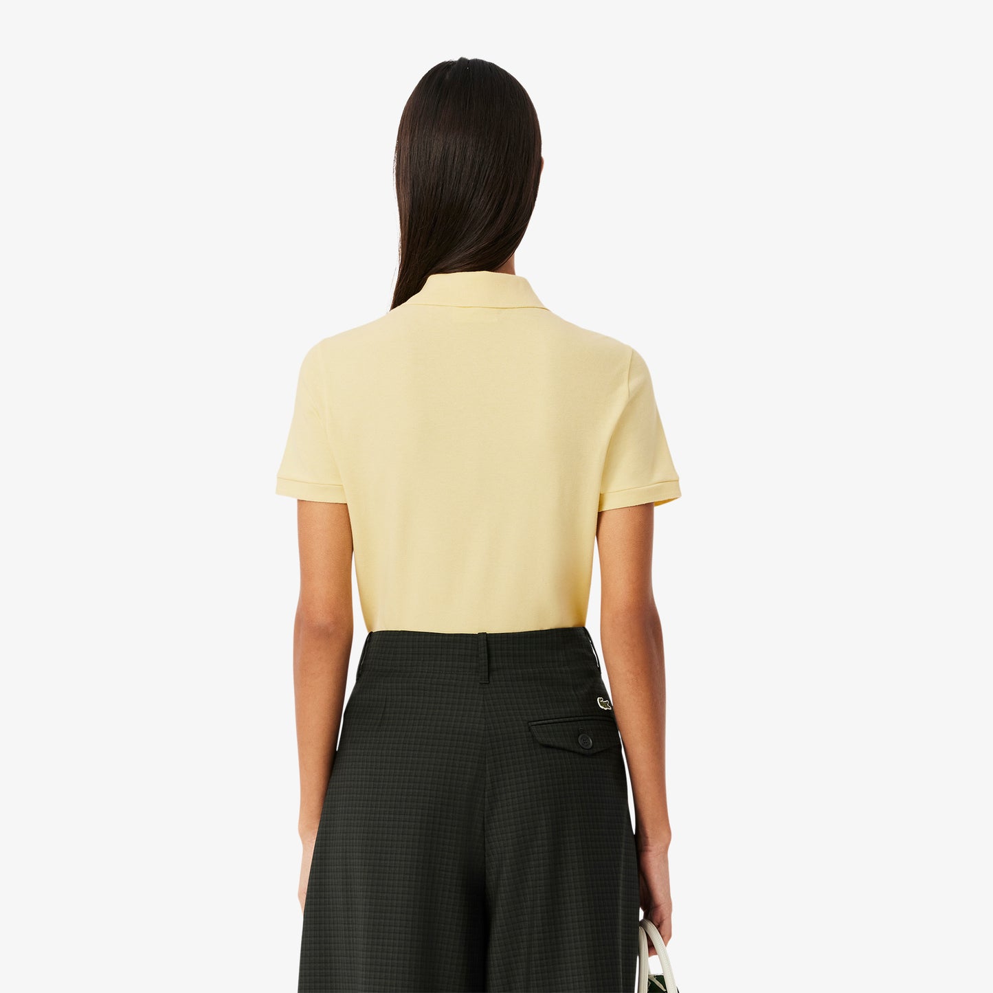 L.12.D Slim Fit Stretch Mini Pique Polo Shirt - PF5462