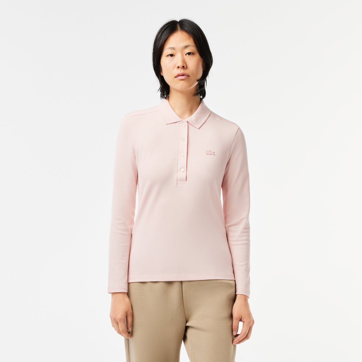 Women’s Slim fit Stretch Piqué Lacoste Polo Shirt - PF5464