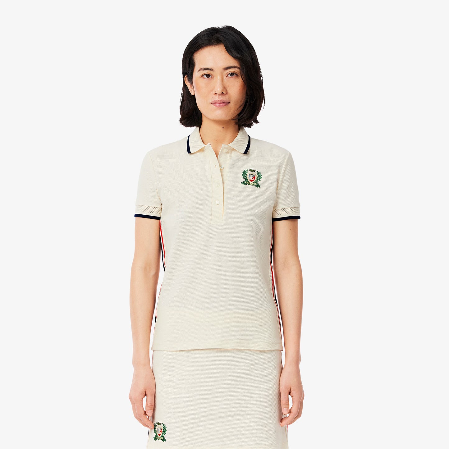 Slim Fit French Made Polo Shirt-PF9660