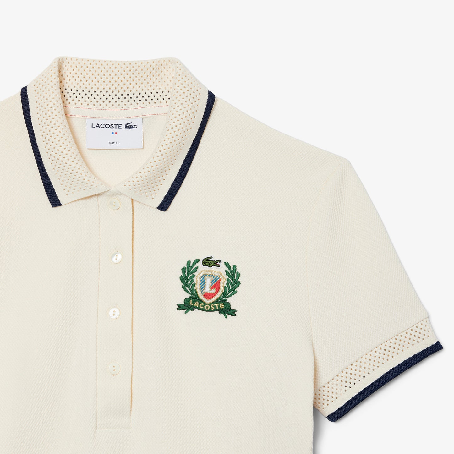 Slim Fit French Made Polo Shirt-PF9660