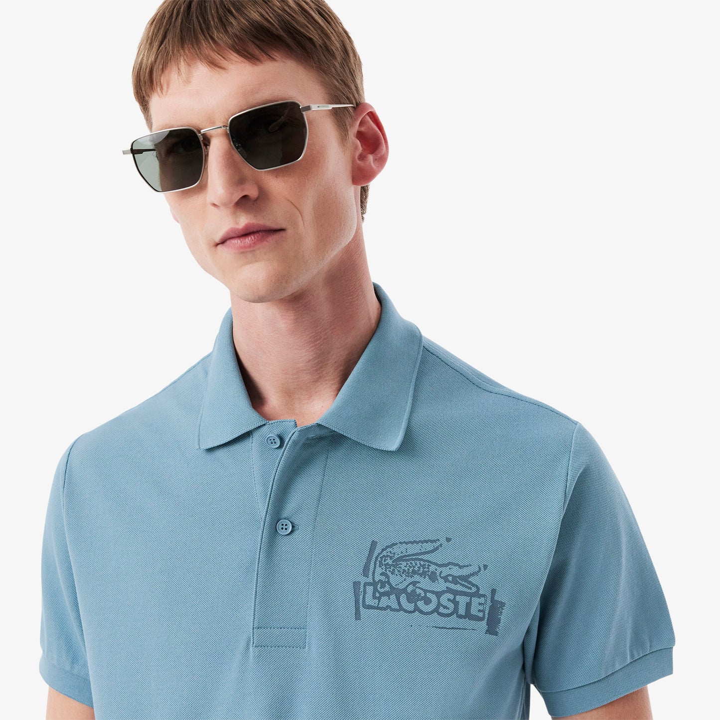 Classic Fit Printed L.12.12 Polo Shirt-PH0285
