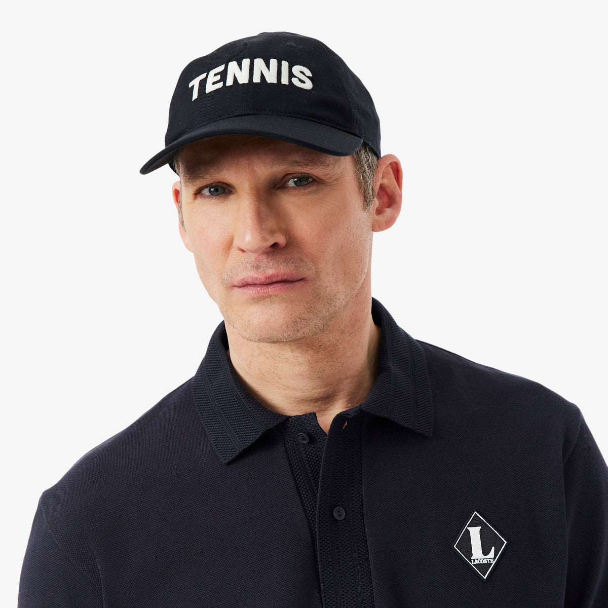 French Made Classic Fit Badge Polo Shirt-PH0719