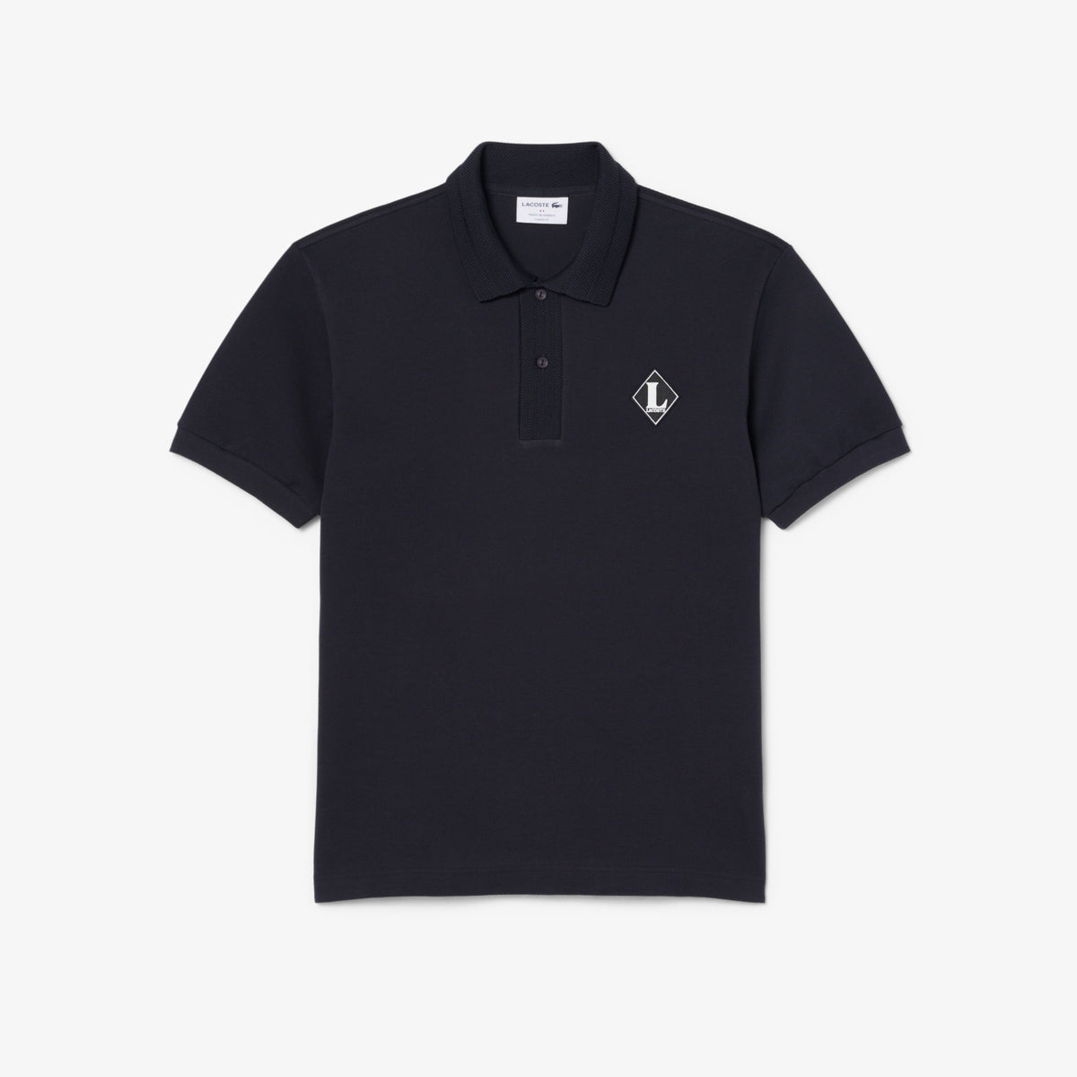 French Made Classic Fit Badge Polo Shirt-PH0719