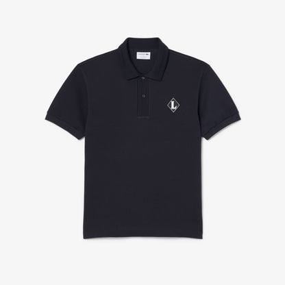 French Made Classic Fit Badge Polo Shirt-PH0719