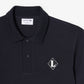 French Made Classic Fit Badge Polo Shirt-PH0719