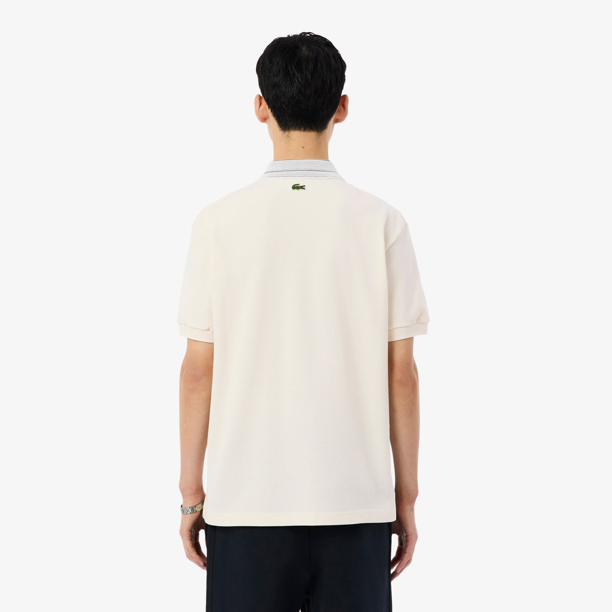 French Made Classic Fit Badge Polo Shirt-PH0719