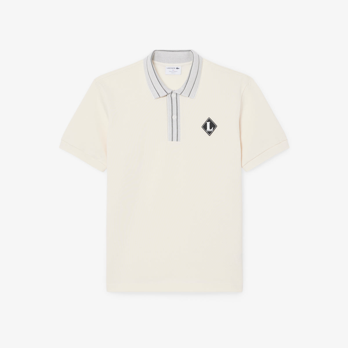 French Made Classic Fit Badge Polo Shirt-PH0719