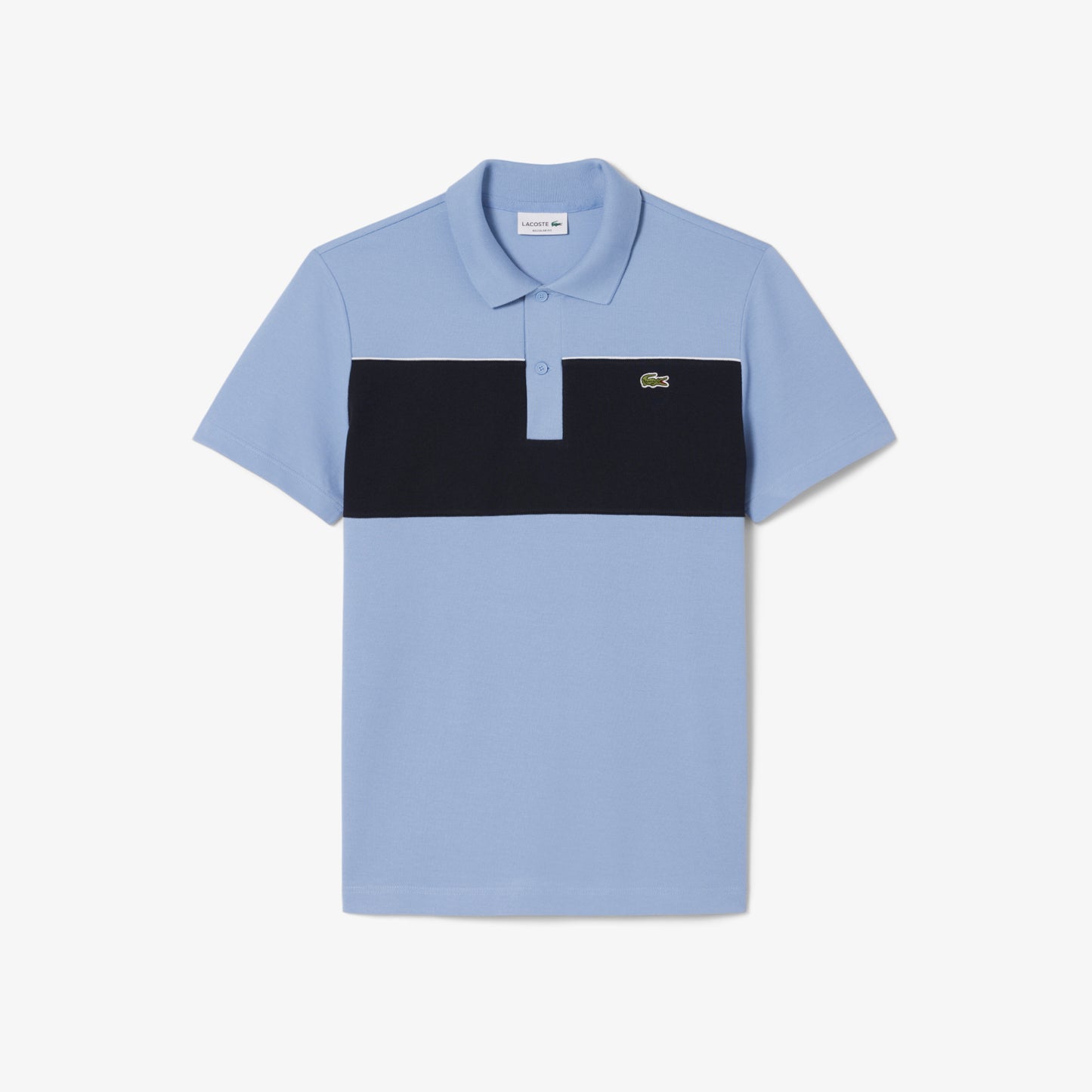 Regular Fit Colour-Block Piqué Polo Shirt-PH0895