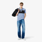Regular Fit Colour-Block Piqué Polo Shirt-PH0895