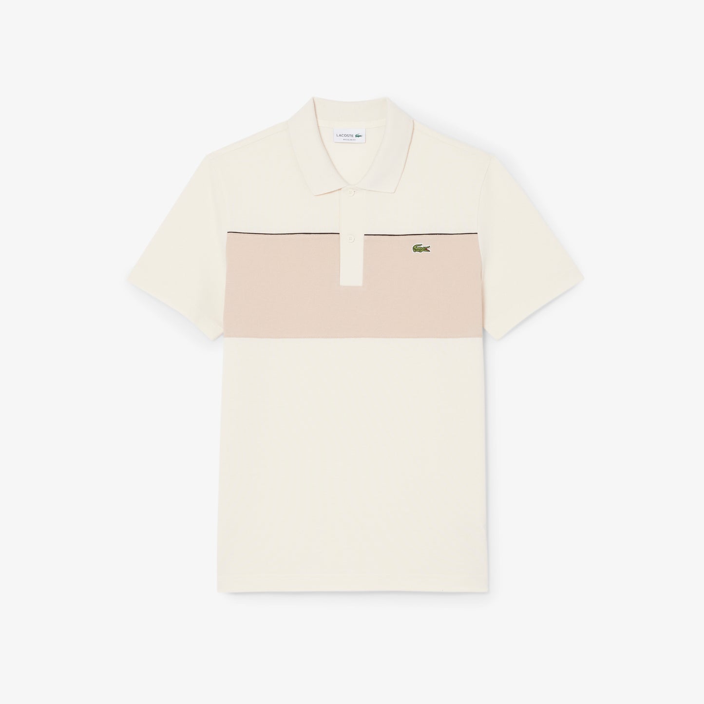 Regular Fit Colour-Block Piqué Polo Shirt-PH0895