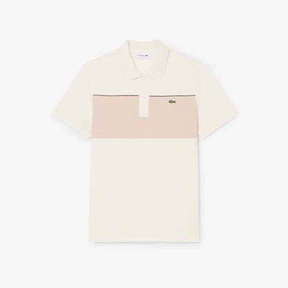 Regular Fit Colour-Block Piqué Polo Shirt-PH0895