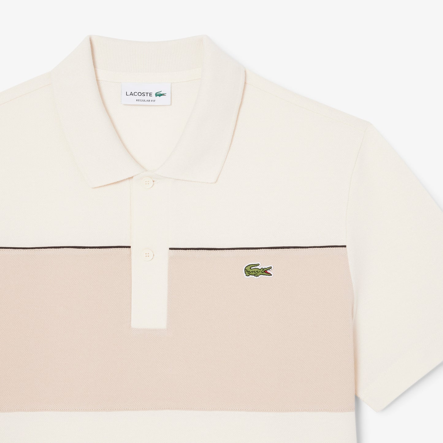 Regular Fit Colour-Block Piqué Polo Shirt-PH0895
