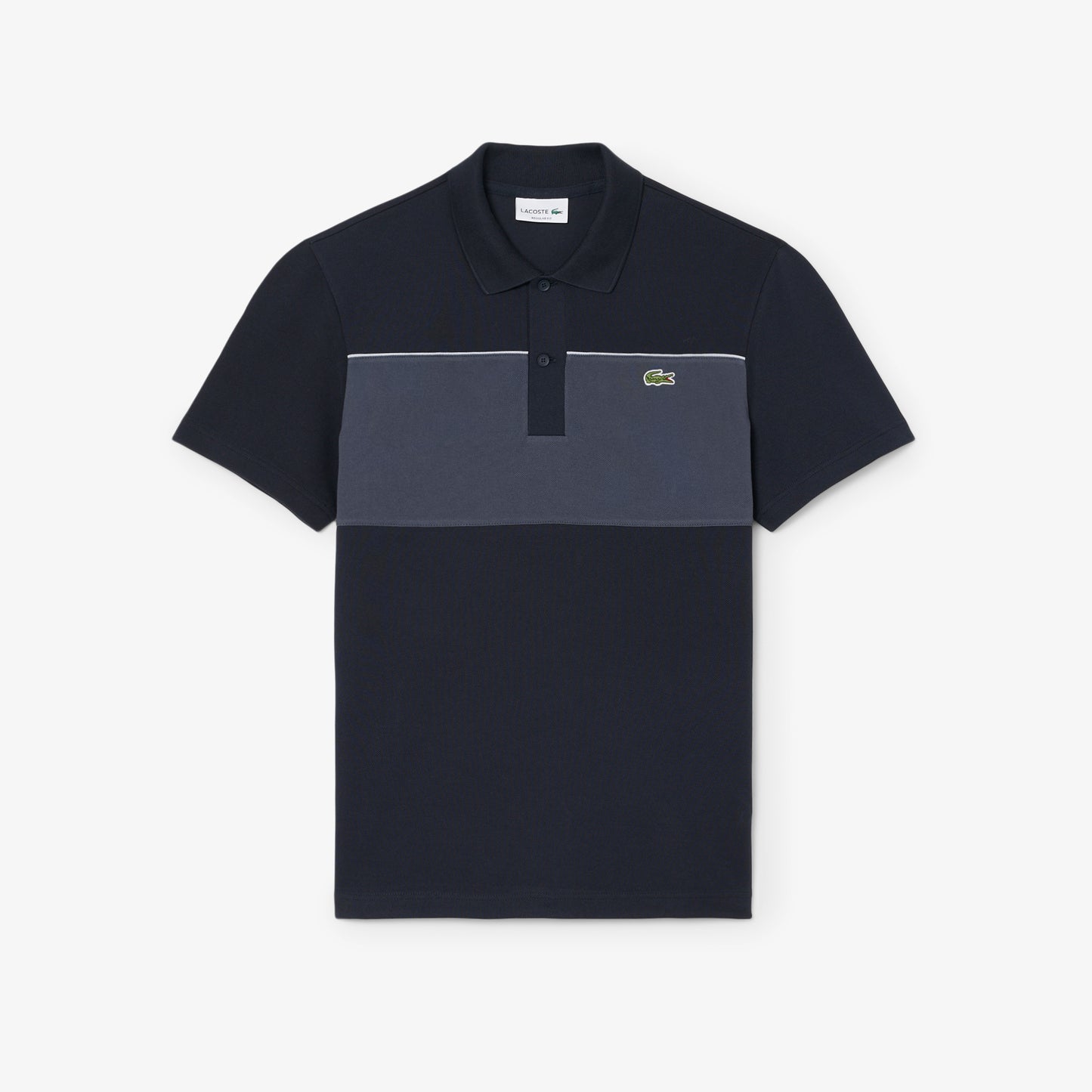 Regular Fit Colour-Block Piqué Polo Shirt-PH0895