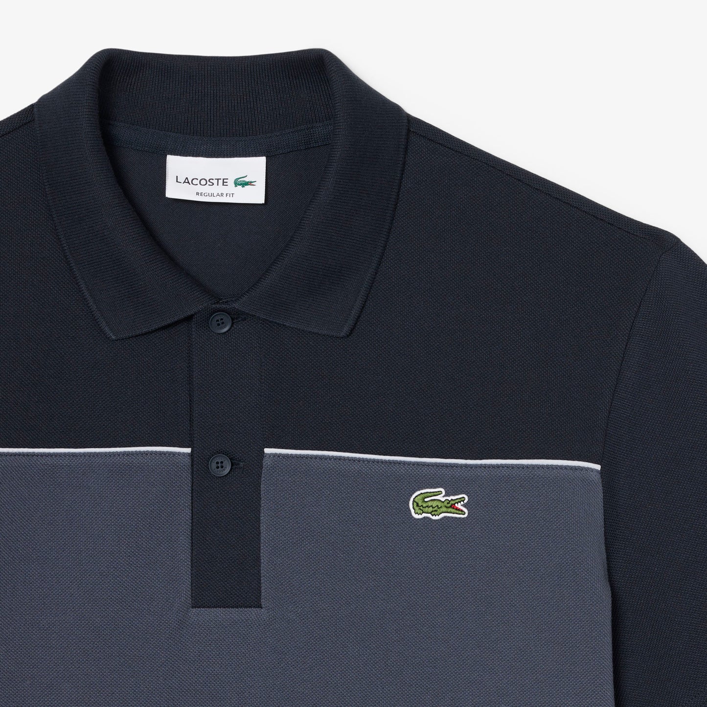 Regular Fit Colour-Block Piqué Polo Shirt-PH0895