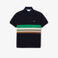 French Made Contrast Stripe Polo Shirt - PH1132