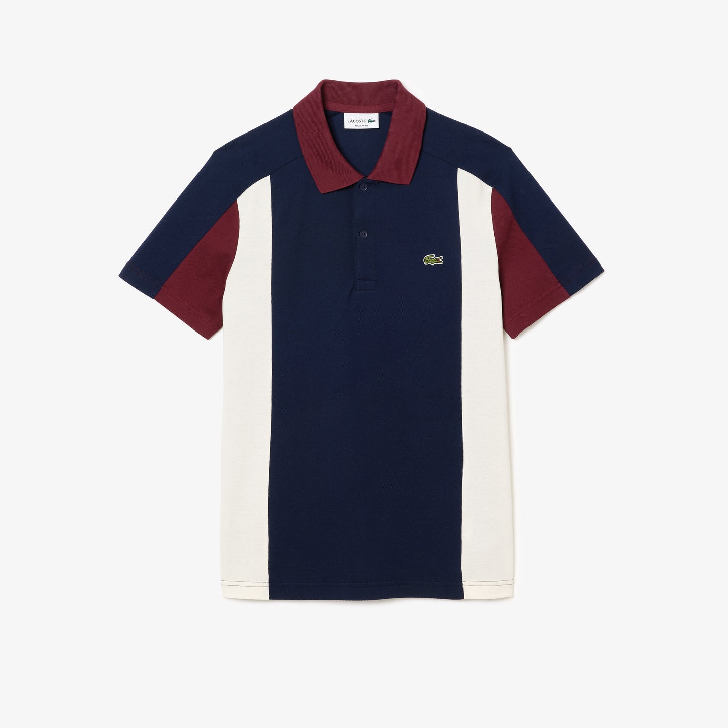 Cotton Piqué Colourblock Polo Shirt - PH1302