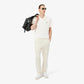 Classic Fit Cotton-Linen Polo Shirt-PH2449