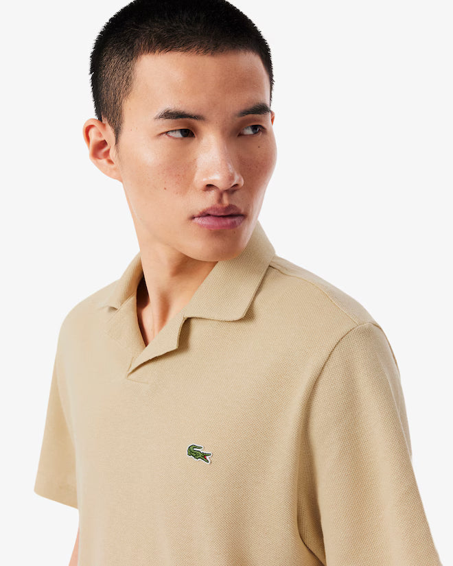 Classic Fit Cotton-Linen Polo Shirt-PH2449