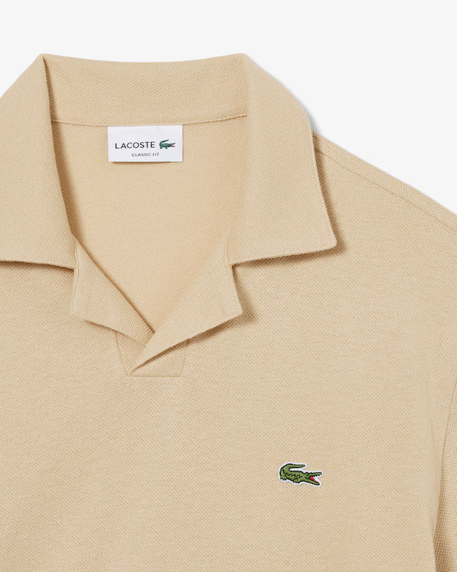 Classic Fit Cotton-Linen Polo Shirt-PH2449