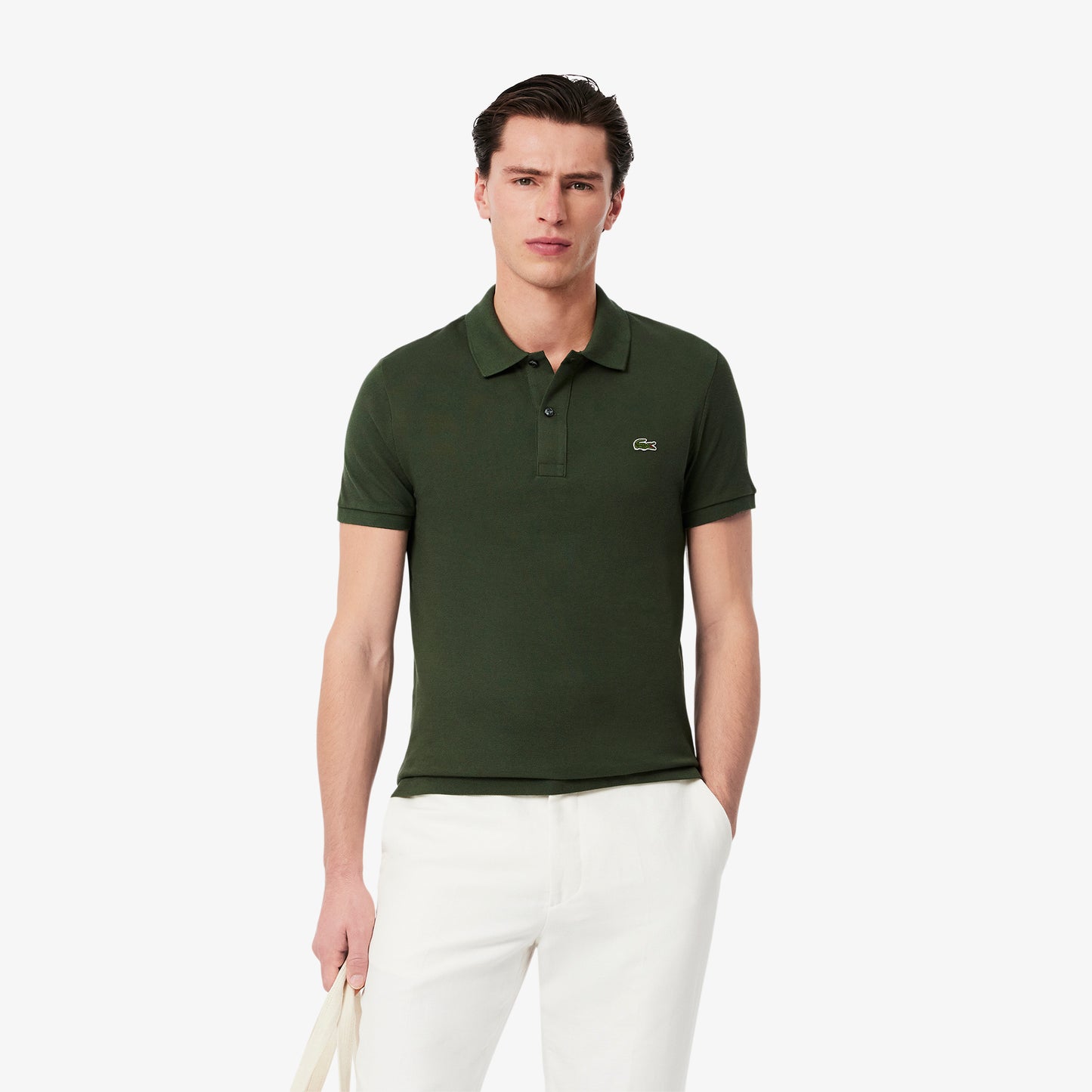 Slim Fit L.12.12 Pique Polo Shirt-PH4012