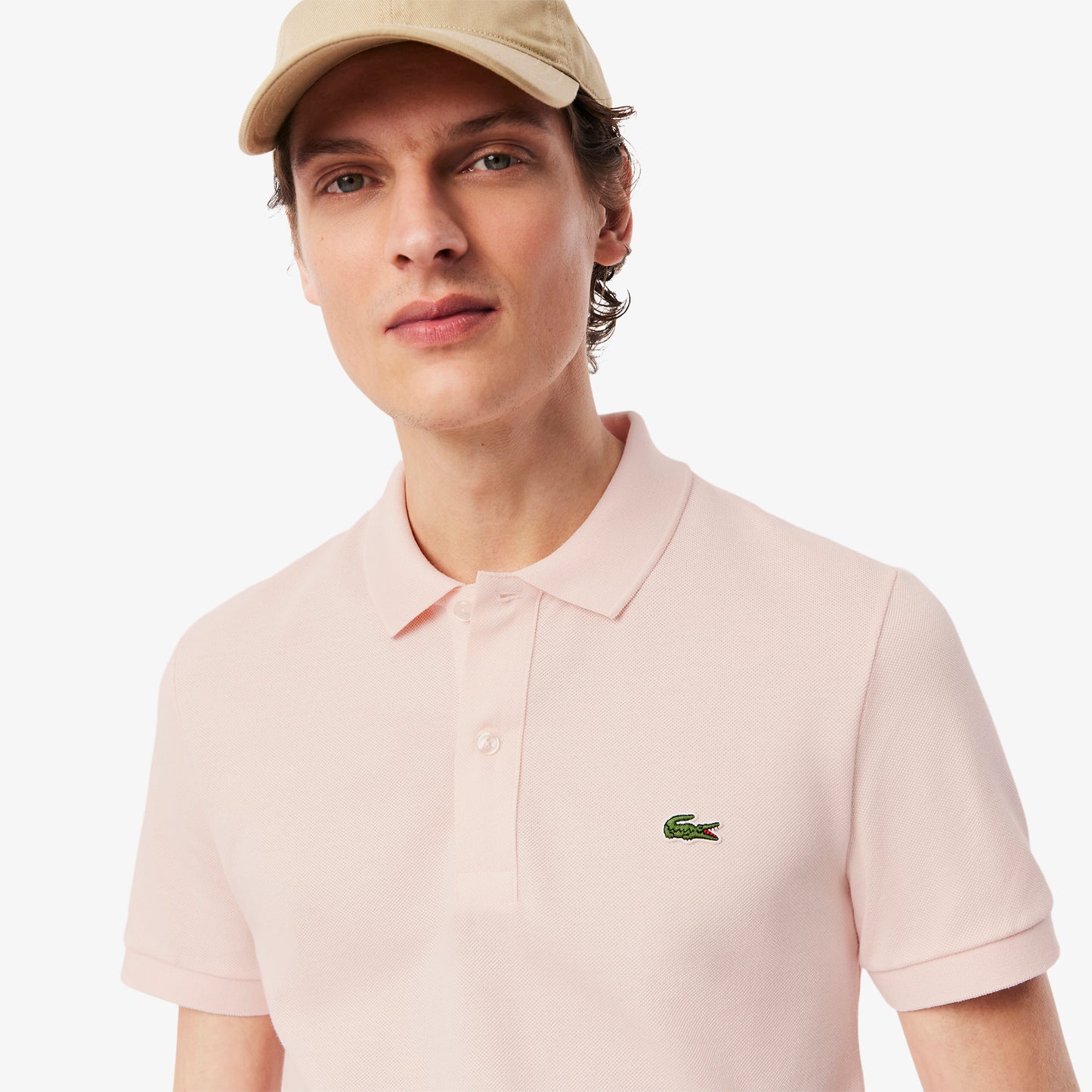 Slim Fit L.12.12 Pique Polo Shirt-PH4012