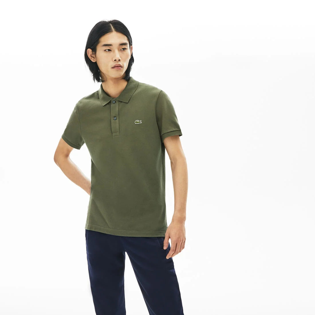 Slim Fit L.12.12 Pique Polo Shirt-PH4012