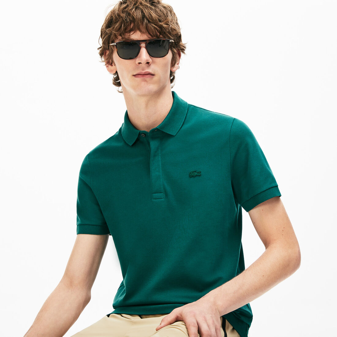 Regular Fit Paris Stretch Pique Polo Shirt-PH5522