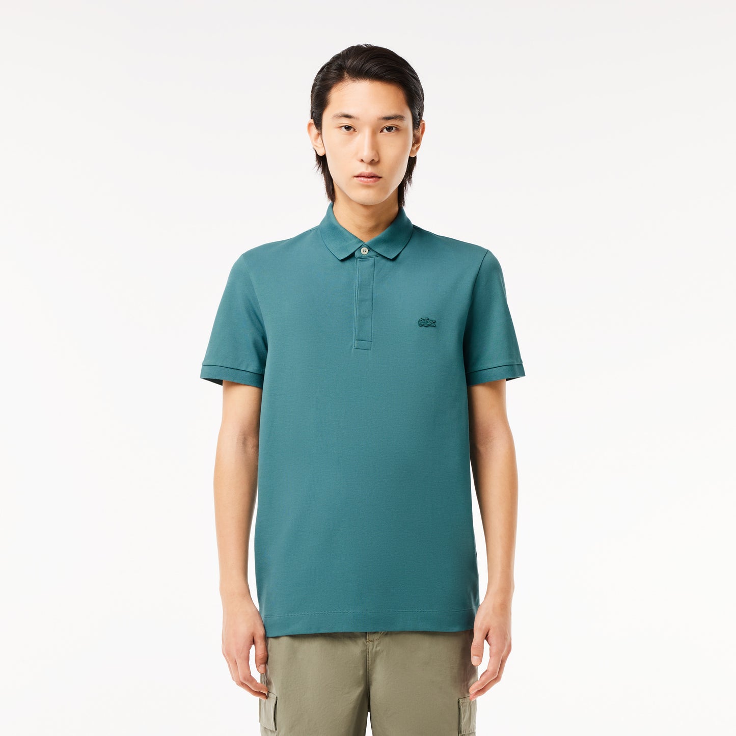 Regular Fit Paris Stretch Piqué Polo Shirt