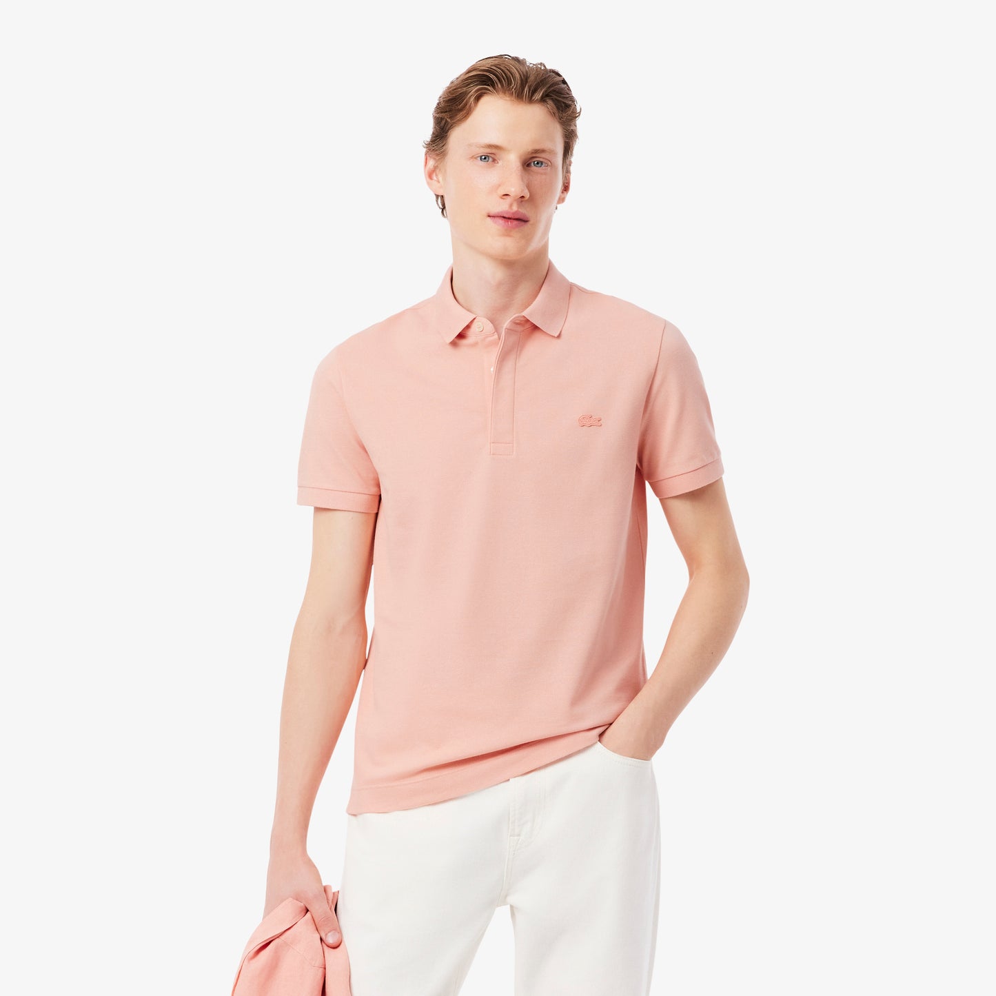 Regular Fit Paris Stretch Piqué Polo Shirt-PH5522