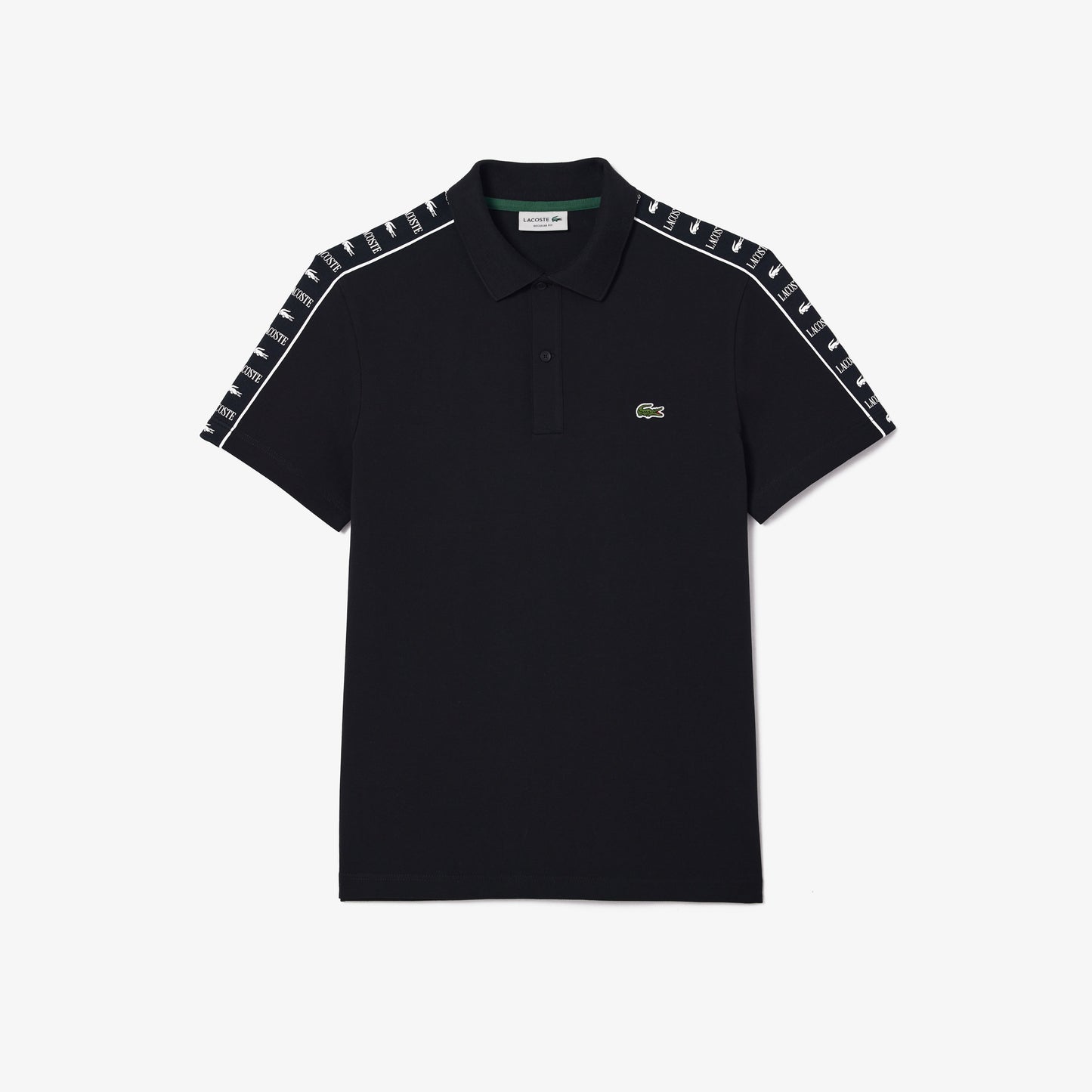 Regular Fit Stretch Mini Piqué Polo Shirt