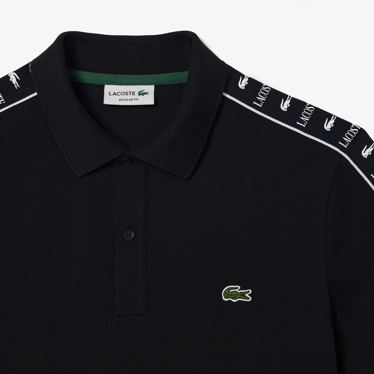 Regular Fit Stretch Mini Piqué Polo Shirt