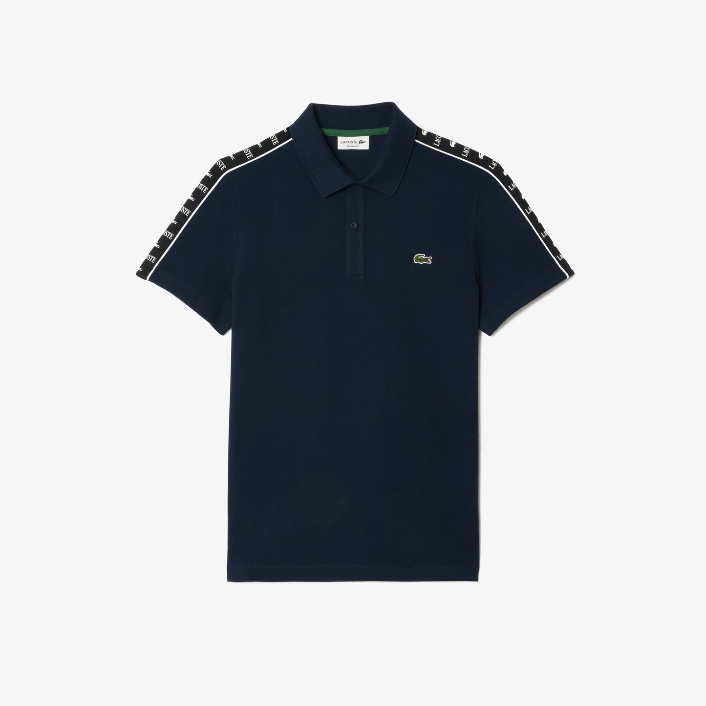 Regular Fit Stretch Mini Piqué Polo Shirt