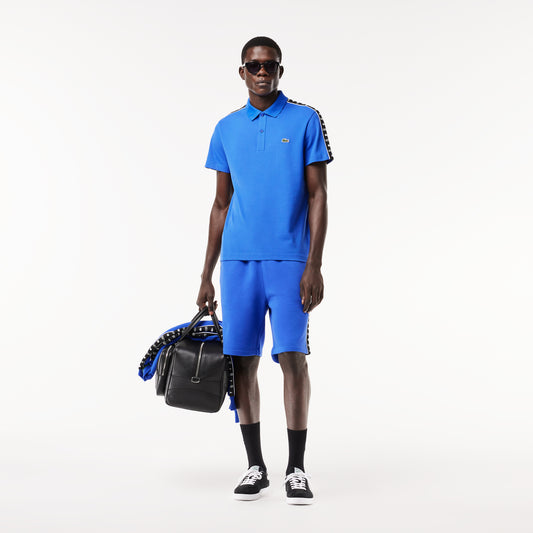 Regular Fit Stretch Mini Piqué Polo Shirt