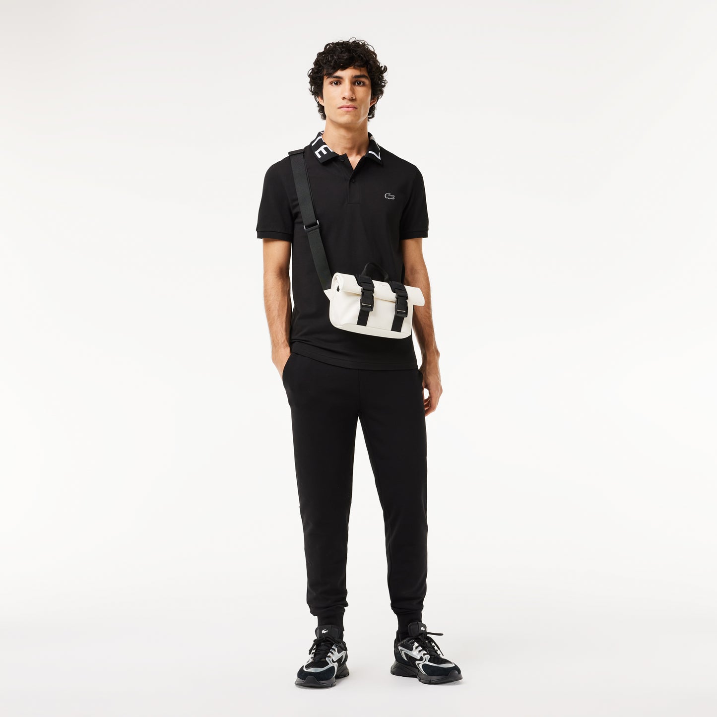 Slim Fit Lacoste Movement Pique Polo Shirt-PH7495