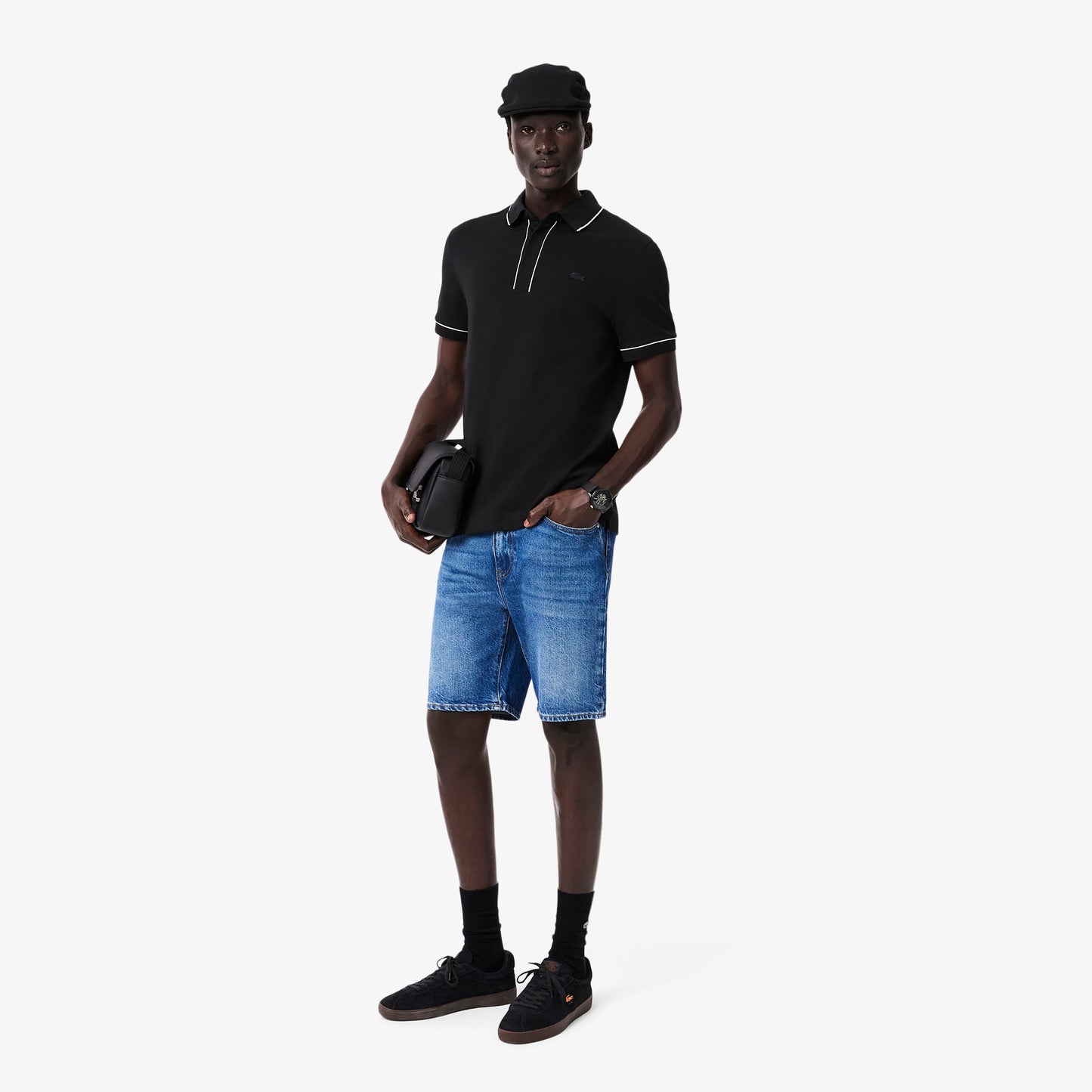 Regular Fit Paris Stretch Pique Polo Shirt-PH8184