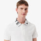 Slim Fit Jacquard Branded Polo Shirt-PH9538