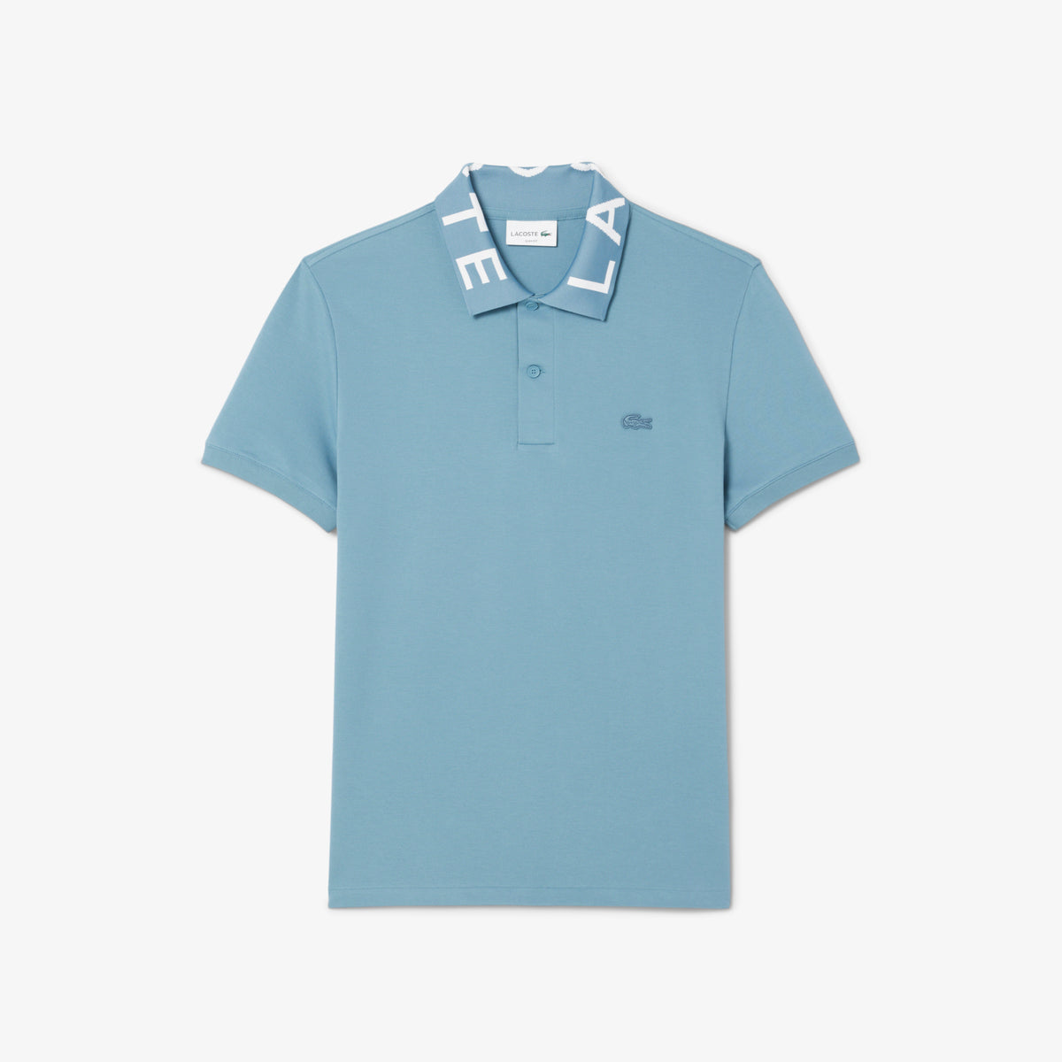 Slim Fit Jacquard Branded Polo Shirt-PH9538